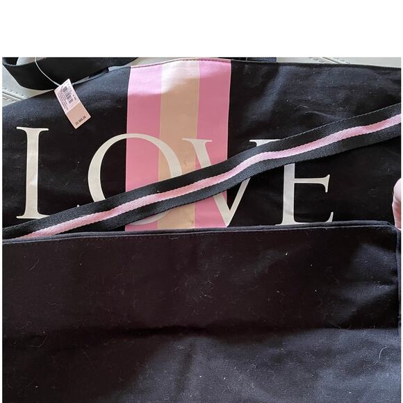 Victoria's Secret Love Weekender Tote Bag New with Tag - Picture 5 of 8
